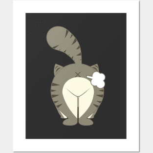 funny cats Posters and Art